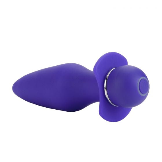 Booty Rider Vibrating Butt Plug - Purple