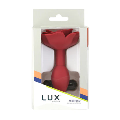 LUX active Red Rose Silicone Anal Plug