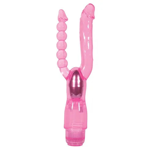 Adam & Eve Dual Pleasure Vibe - Pink Adam & Eve Dual Pleasure Vibe - Pink