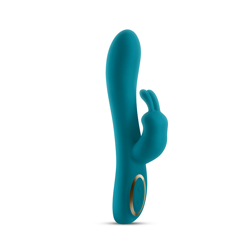 Vibromasseur lapin Obsessions Hera - Vert fonc Vibromasseur lapin Obsessions Hera - Vert fonc
