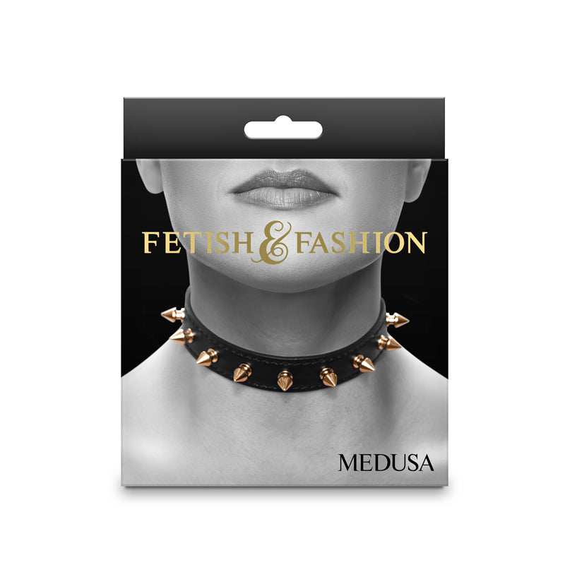 Fetish & Fashion Medusa Collar - Black