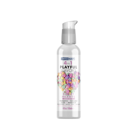 Playful Flavors Limited Edition Sweethearts Water Based Lubricant