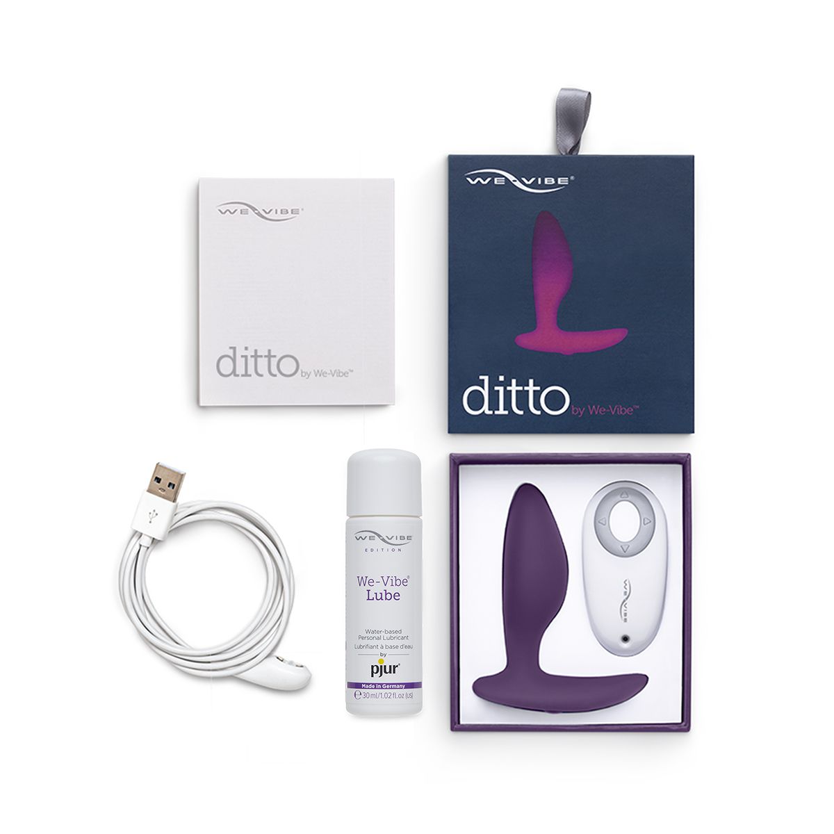 We-Vibe Ditto Vibrating Anal Plug - T&F 3YRS Anniversary Sale - Thorn & Feather