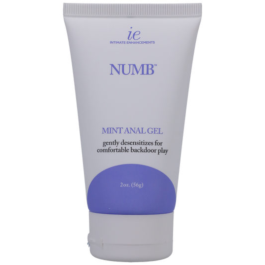 Intimate Enhancements Numb Anal Gel - Mint, 2 oz. - Thorn & Feather