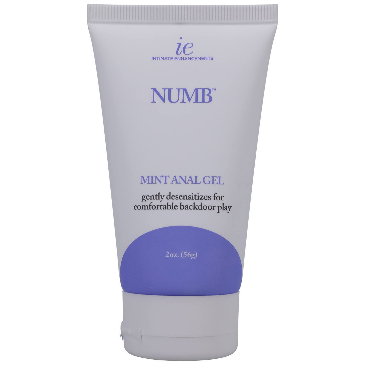 Intimate Enhancements Numb Anal Gel - Mint, 2 oz. - Thorn & Feather