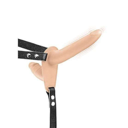 Vibrating Strap-On with Double Dildo - Thorn & Feather