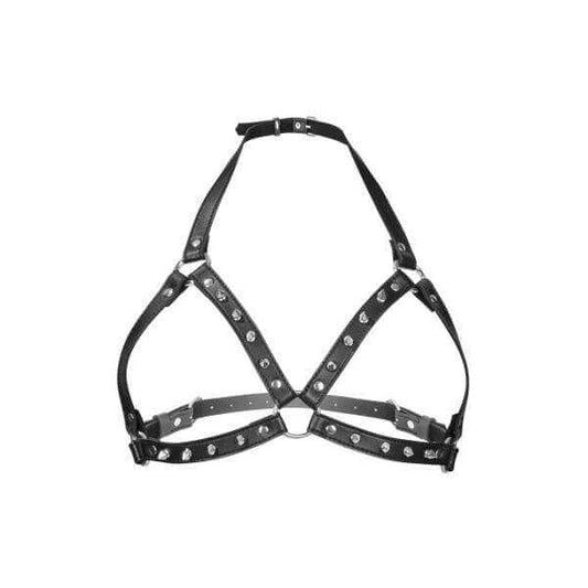 Spiked Chest Harness - Thorn & Feather
