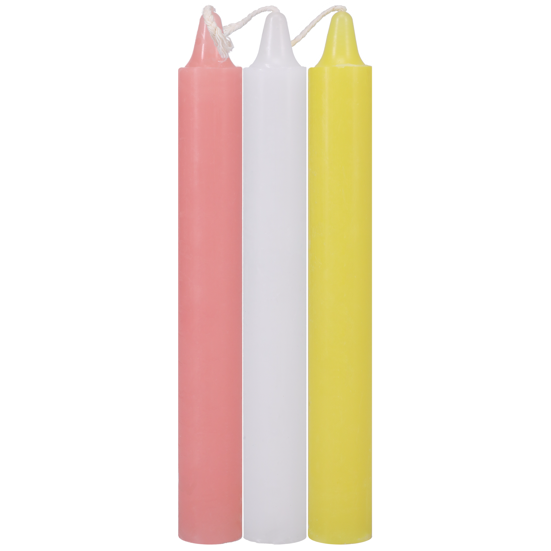 Japanese Drip Candles - 3 Pack Multi-Colored - Thorn & Feather