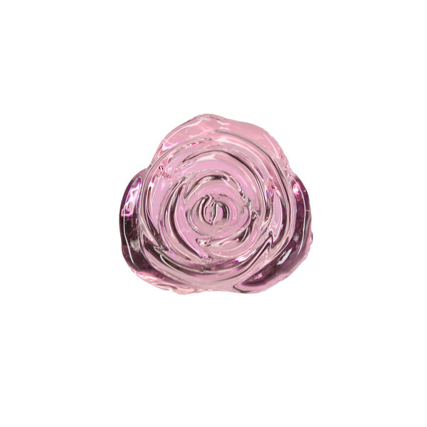 Pillow Talk Rosy Luxurious Glass Anal Plug - Thorn & Feather
