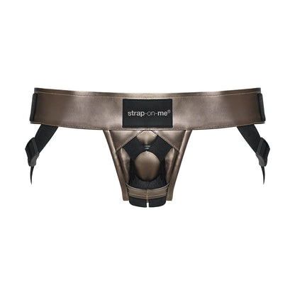 Strap On Me Curious Leatherette Harness - Thorn & Feather