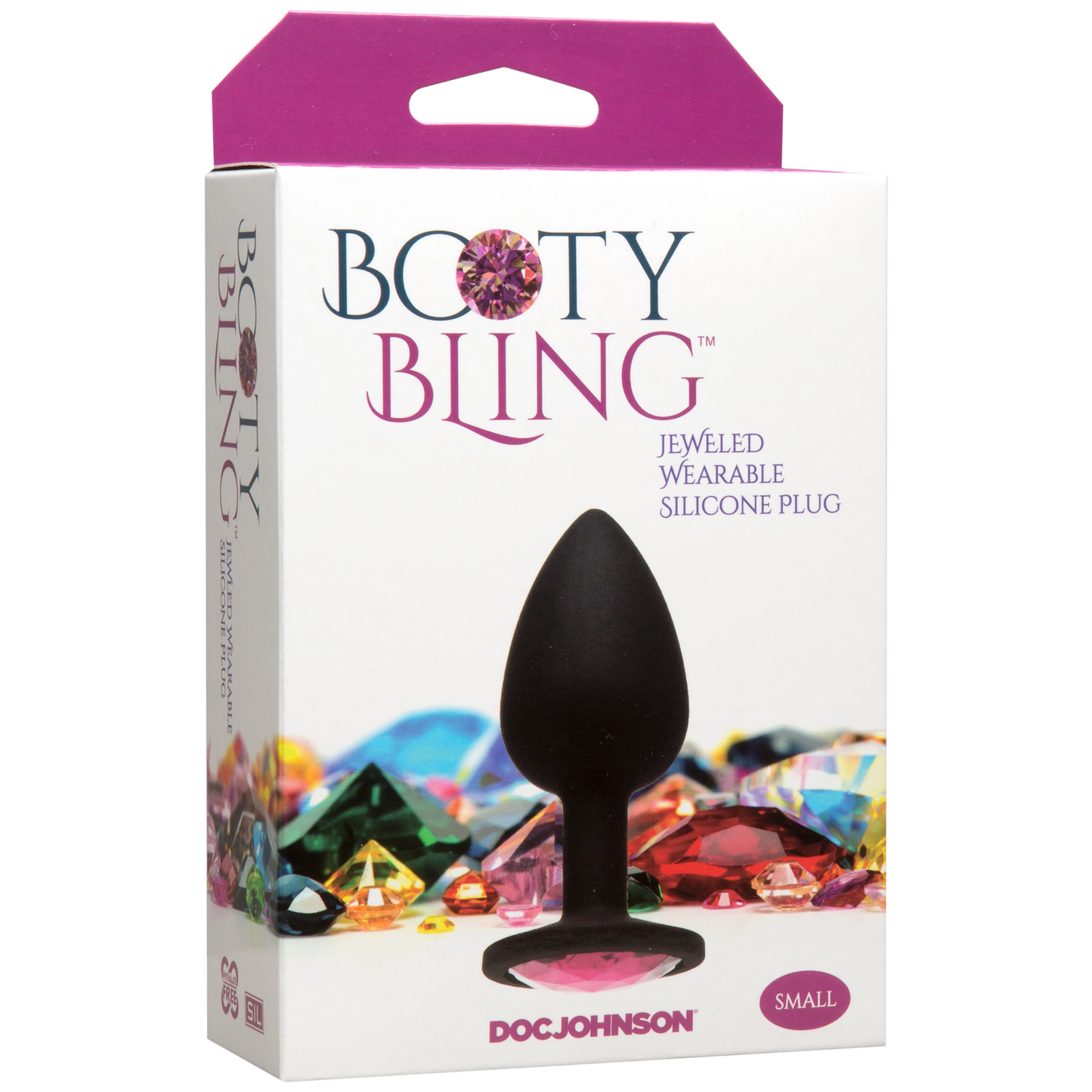Booty Bling Plug - Pink, Small - Thorn & Feather