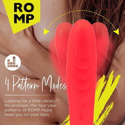 Romp Hype G-spot Vibrator - Red - Thorn & Feather