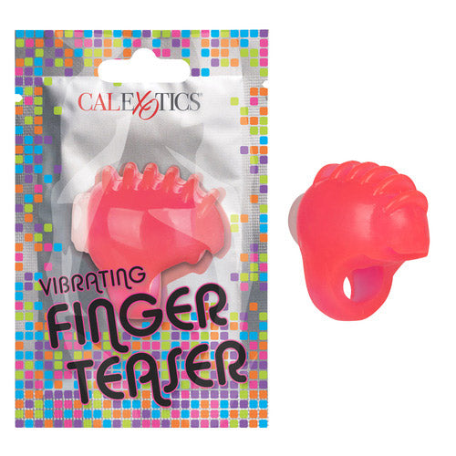 Foil Pack Vibrating Finger Teaser - Pink - Thorn & Feather