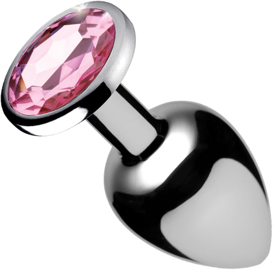 Pink Gem Anal Plug - Large - Thorn & Feather