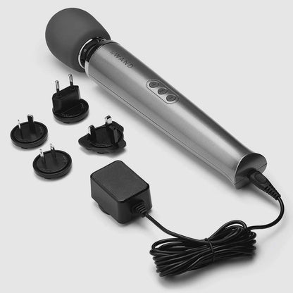 Le Wand Rechargeable Vibrating Massager - Grey - Thorn & Feather