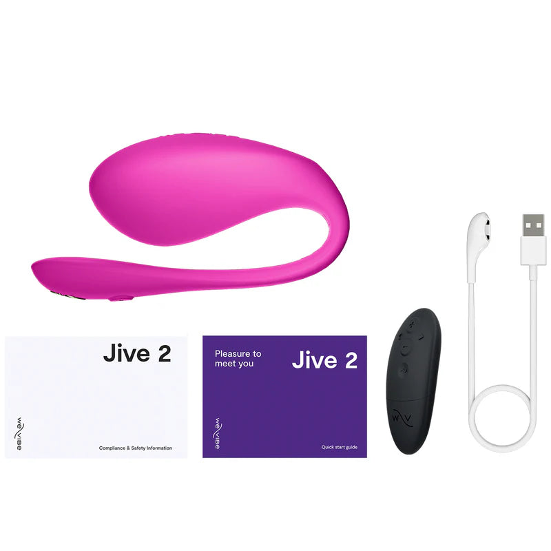 Vibromasseur portable We-Vibe Jive 2 avec contrôle par application 