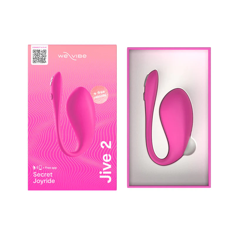 Vibromasseur portable We-Vibe Jive 2 avec contrôle par application 