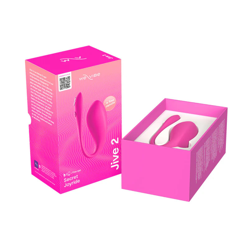 Vibromasseur portable We-Vibe Jive 2 avec contrôle par application 