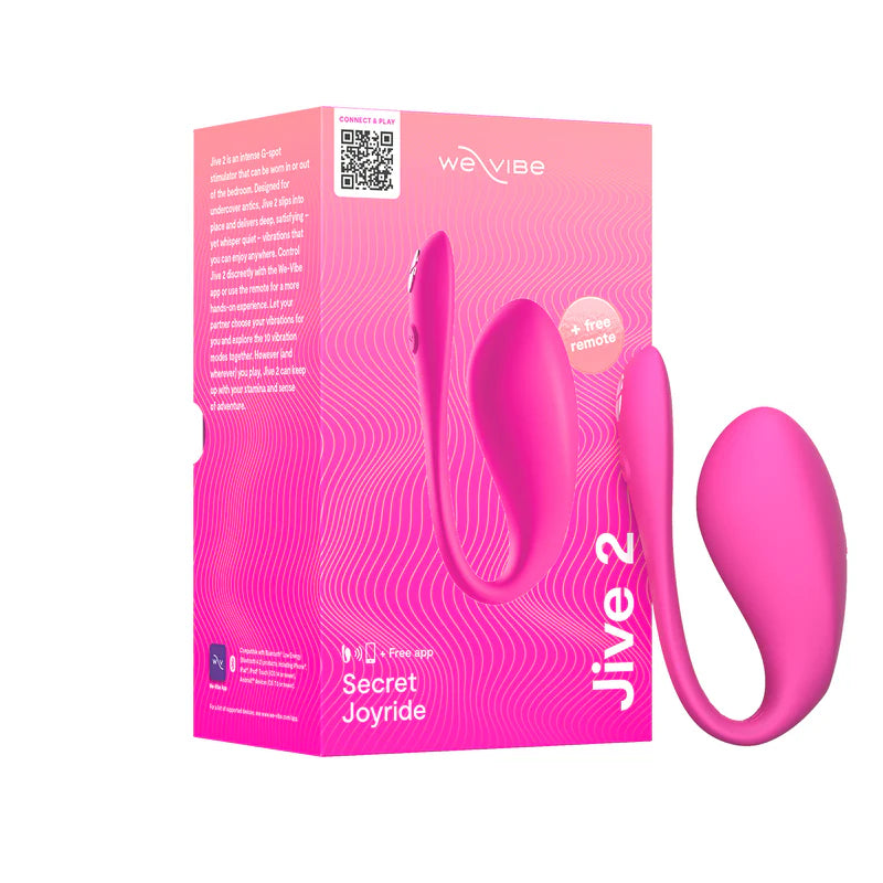 Vibromasseur portable We-Vibe Jive 2 avec contrôle par application 