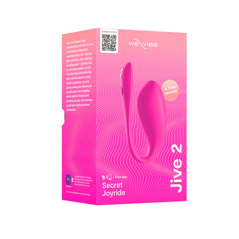 Vibromasseur portable We-Vibe Jive 2 avec contrôle par application 