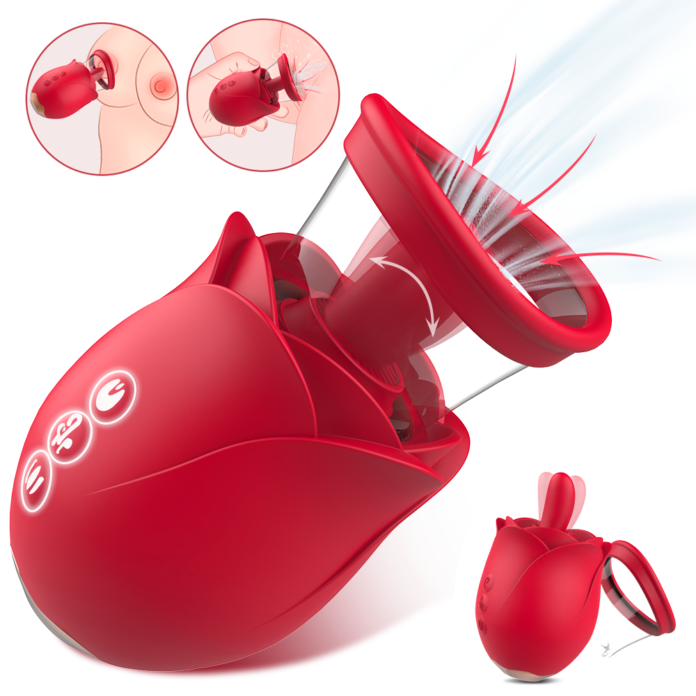 Flower Dance Carnival Suction & Tongue Stimulator