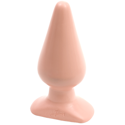 Classic Smooth Butt Plug - Large, White