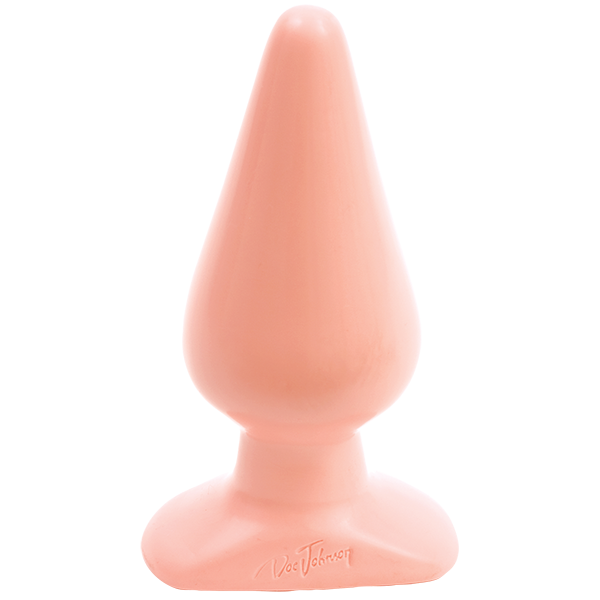 Classic Smooth Butt Plug - Large, White - Clearance