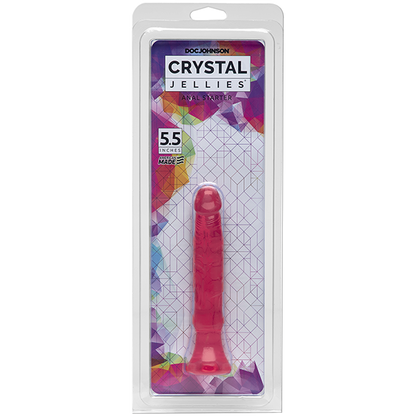 Crystal Jellies 5.5" Anal Starter - Pink - Thorn & Feather