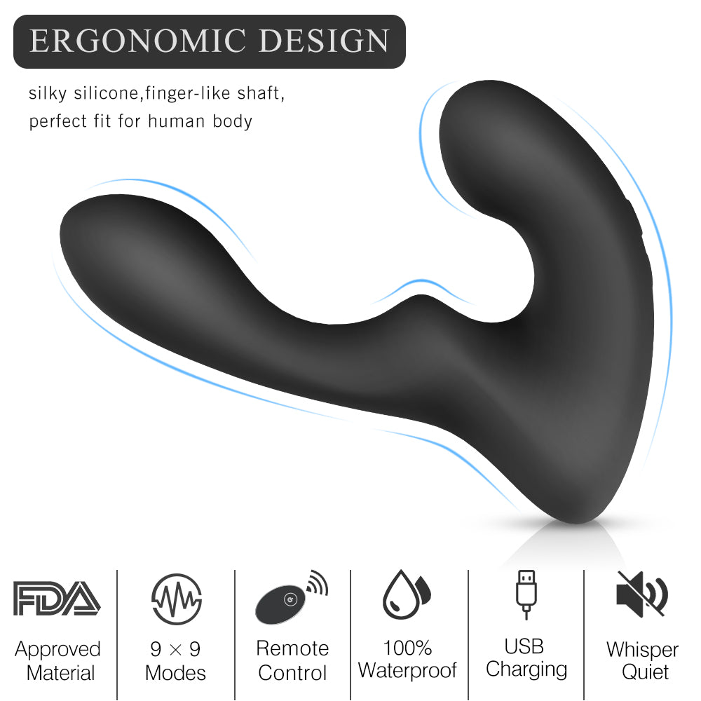 Landys Wave Motion Prostate Massager with Remote
