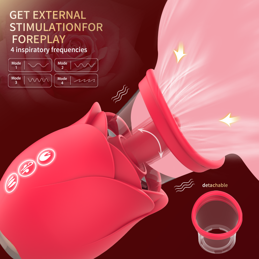 Flower Dance Carnival Suction & Tongue Stimulator