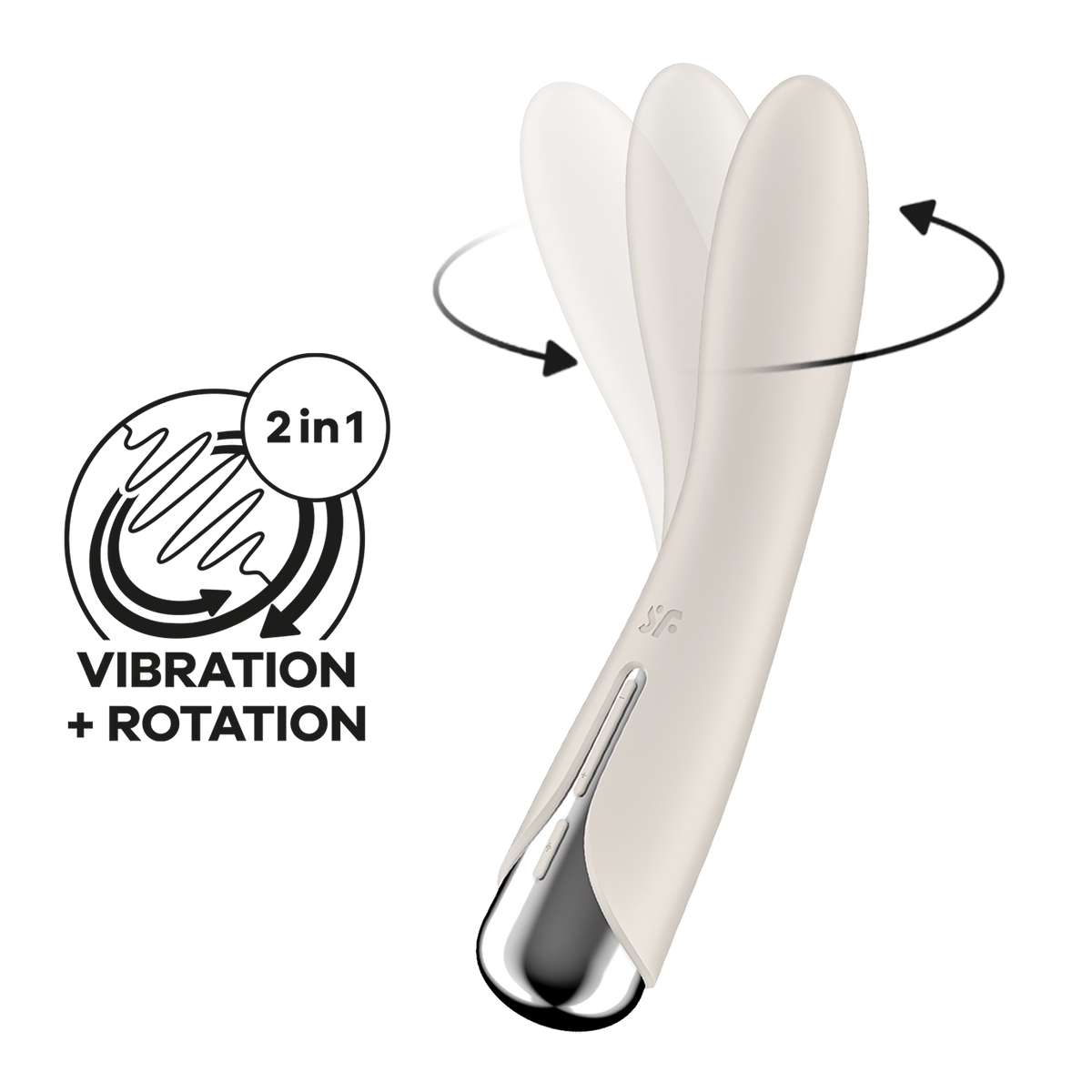 Vibromasseur rotatif pour point G Satisfyer Spinning Vibe 1 