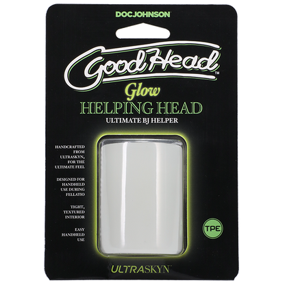 GoodHead Glow Helping Head Ultimate BJ Helper - Thorn & Feather