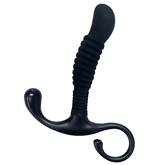 OptiMALE Ribbed Silicone P-Massager