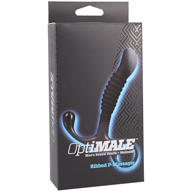 OptiMALE Ribbed Silicone P-Massager