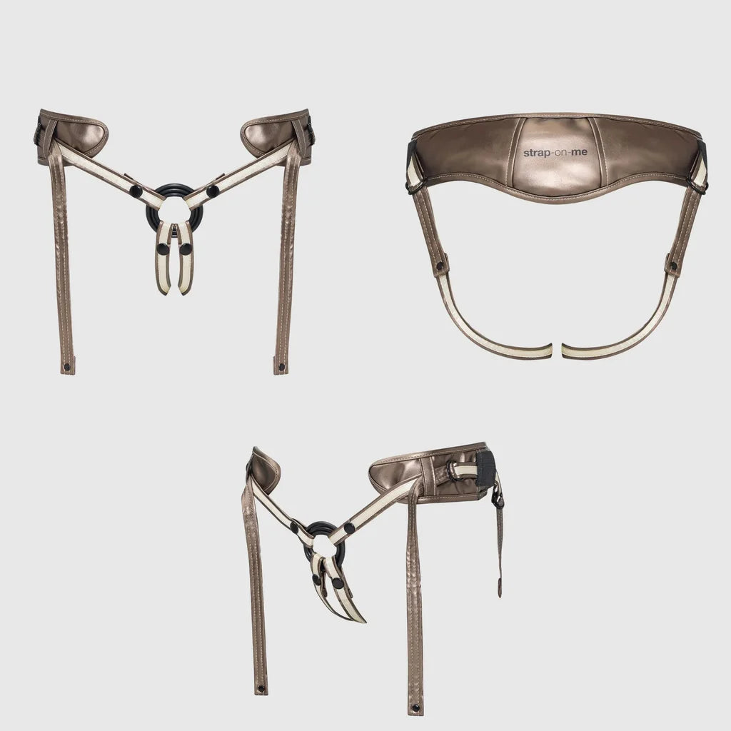 Harnais en Cuir Synthétique Strap On Me Desirous