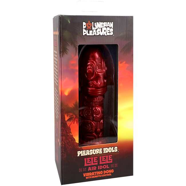 Lele Lele Air Idol Vibrating Dong with Remote Control