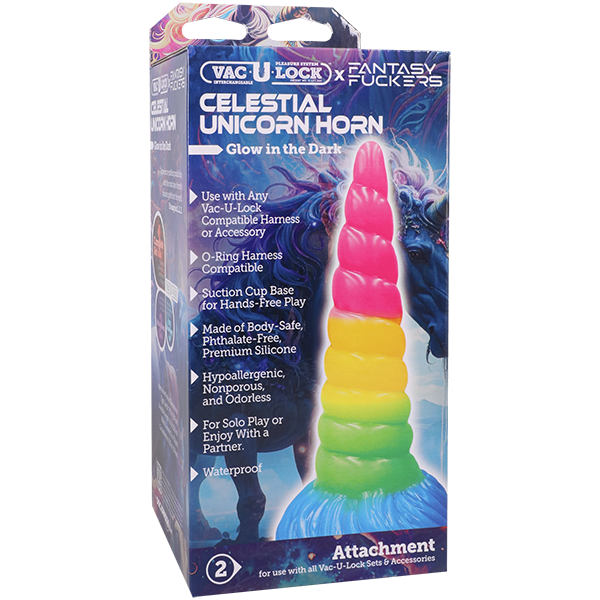 Fantasy Fuckers Celestial Unicorn Horn Dildo
