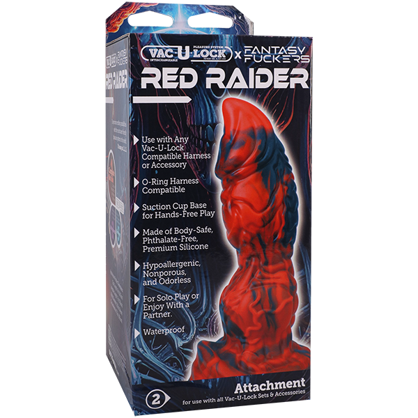Fantasy Fuckers Red Raider Dildo