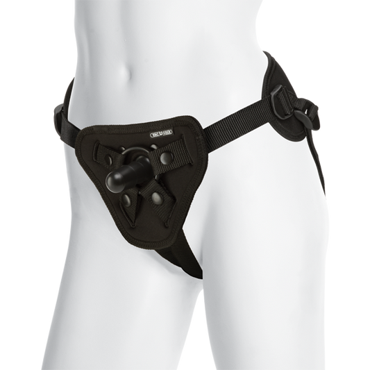 Vac-U-Lock Platinum Edition Corset Harness - Black - Thorn & Feather