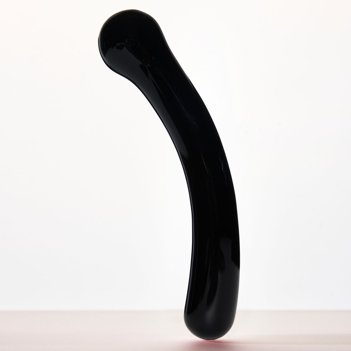 Chakrubs Xaga Curve Black Obsidian Wand