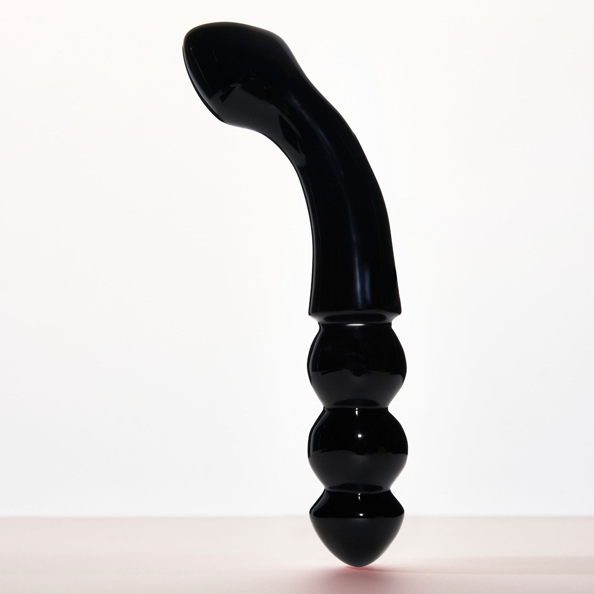 Chakrubs Viper Black Obsidian Curved Wand