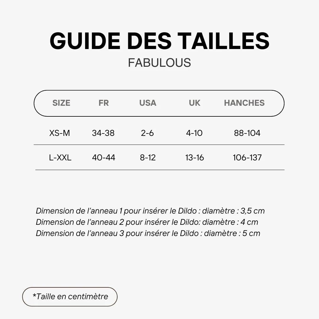 Strap On Me Fabulous Leatherette Harness