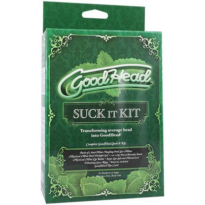 GoodHead Suck It Oral Pleasure Kit - Mystical Mint