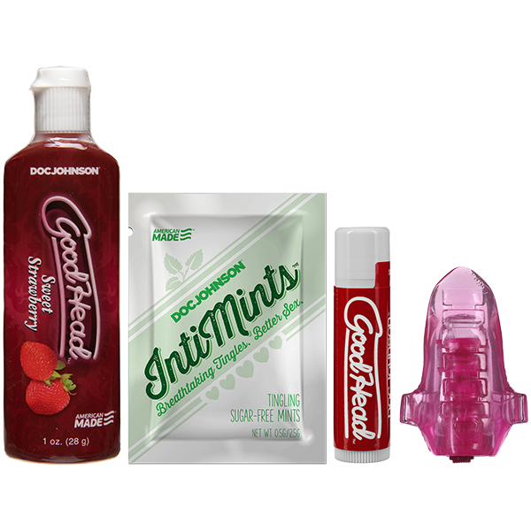 GoodHead Lick It Oral Pleasure Kit - Sweet Strawberry