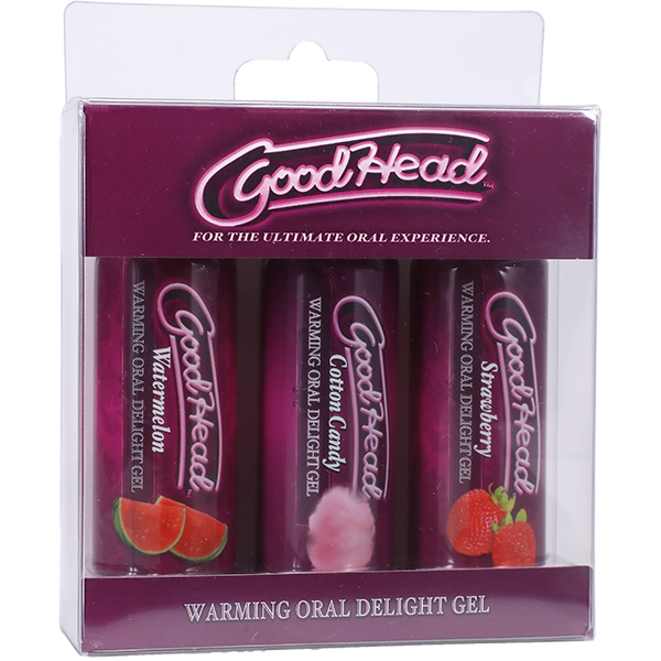 GoodHead Warming Head Oral Delight Gels - 3 Pack, 2 oz.
