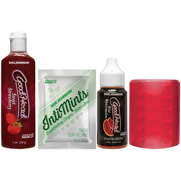 Kit de plaisir oral GoodHead Suck It - Menthe mystique