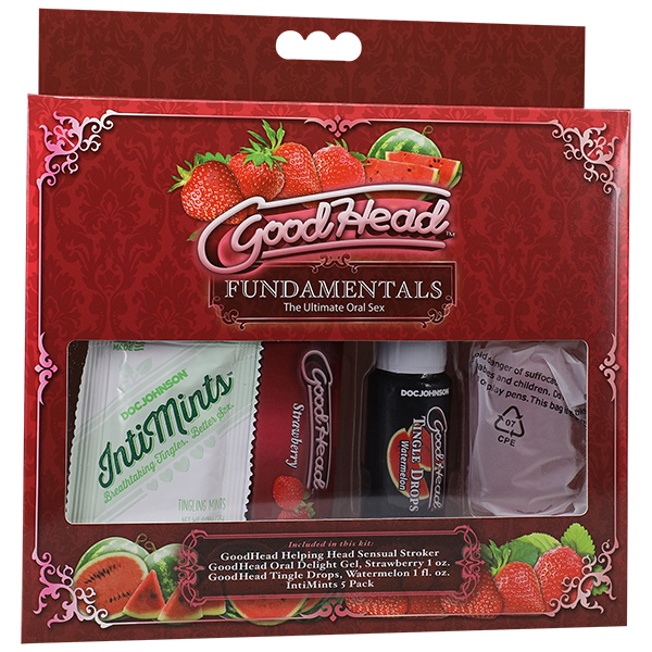 Kit de plaisir oral GoodHead Suck It - Menthe mystique