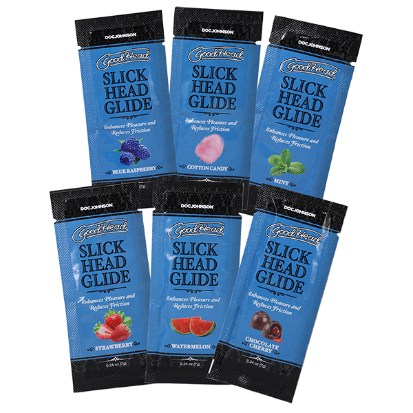 GoodHead Slick Head Glide - 6 Pack, 0.24oz.