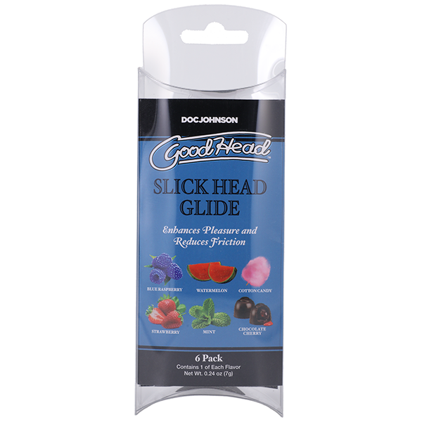 GoodHead Slick Head Glide - 6 Pack, 0.24oz.