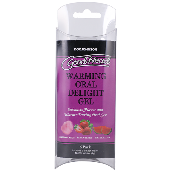 GoodHead Oral Delight Gel - Paquet de 5, 1 fl. oz.